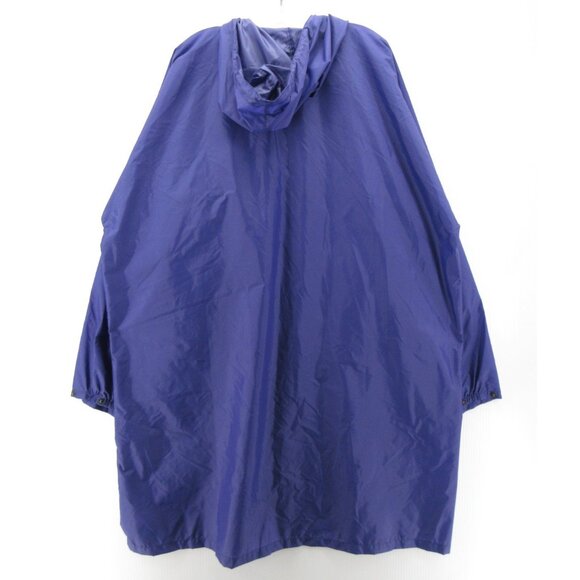 VINTAGE Travel Smith Jacket Large XL Rain Coat Poncho Hoodie 90s * - Picture 9 of 14